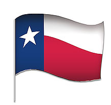 TEXAS FLAG (NYLON)