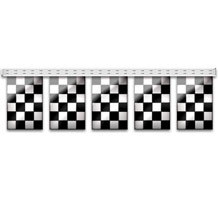 50' - 9" X 12" CHECKERED